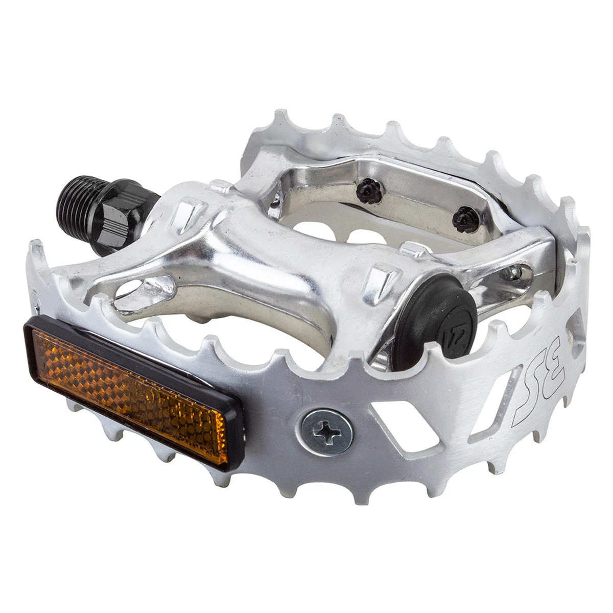 SE RACING BEAR TRAP PEDALS 9/16 FOR 3 PC CRANKS BMX BIKE PEDAL HARO GT ODYSSEY