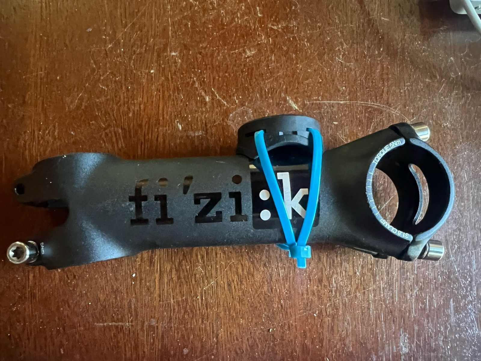 Fizik Cyrano R1 Stem 120mm / 7 Degree With Wahoo Mount