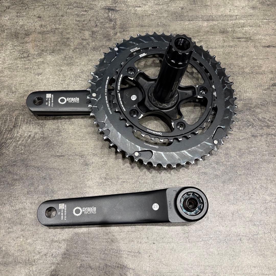 Praxis Works Zayante Road Crankset Road Bike Crank Arms Set Genuine Used
