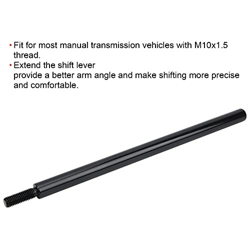 Universal 10in Shift Knob Extension Manual Gear Shifter Extender Lever