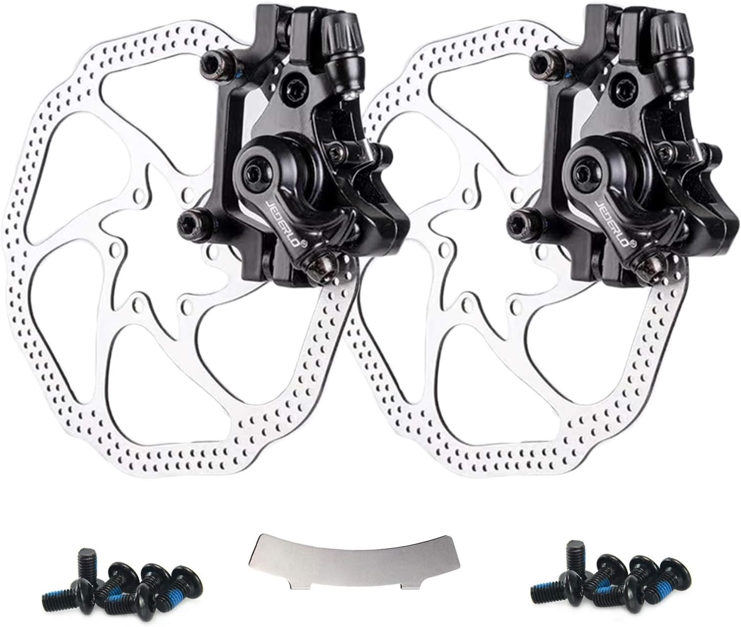 Bike Disc Brake Kit, Including Front and Rear Caliper, 160Mm Rotor
