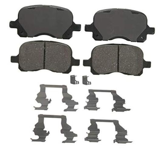 QS Disc Brake Pad Set, Chamfered Edges for Smooth, Quiet ZD741 QS – Ceramic