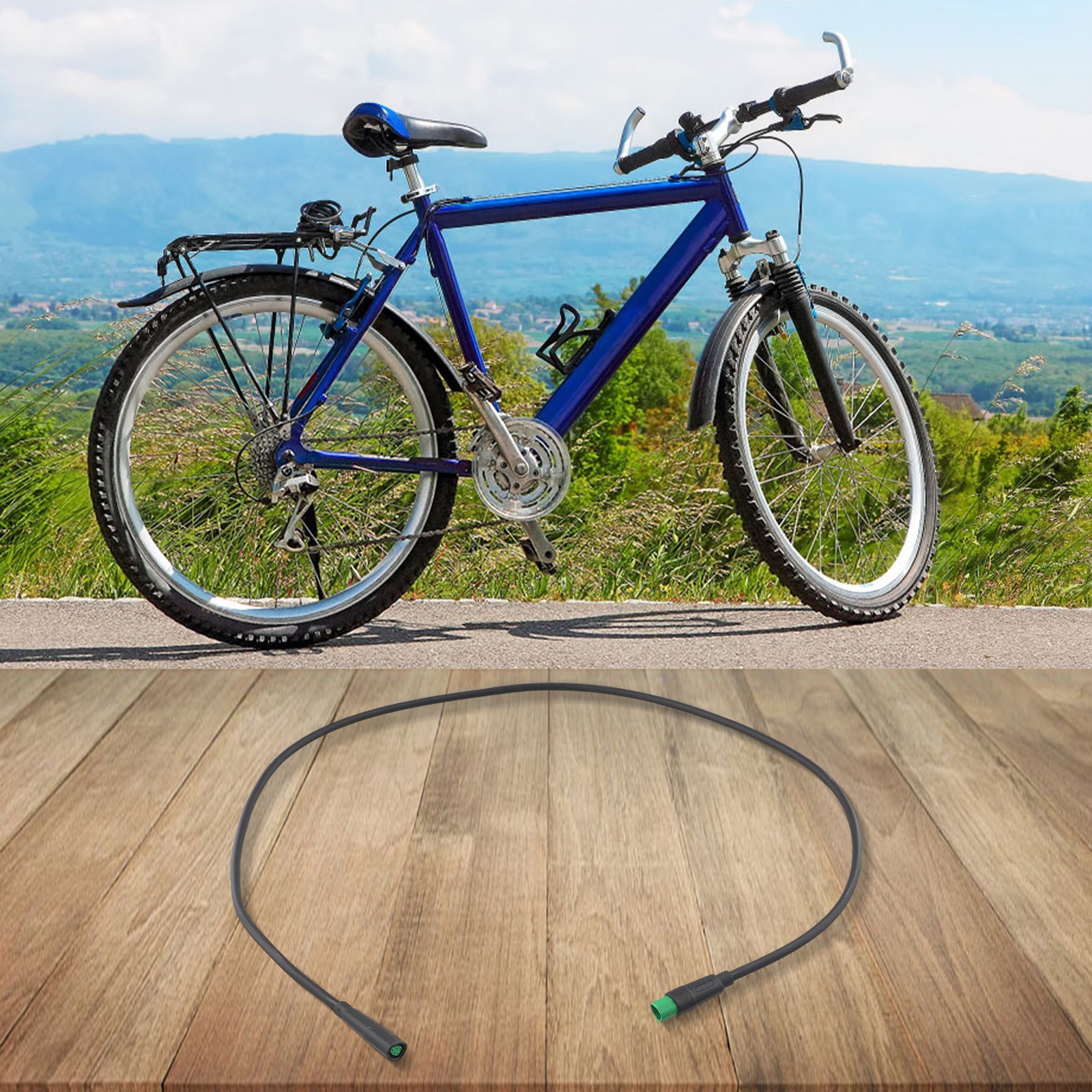 EBike Extension Cable 5 Pins Display Connector for Bafang CAN Protocol Use