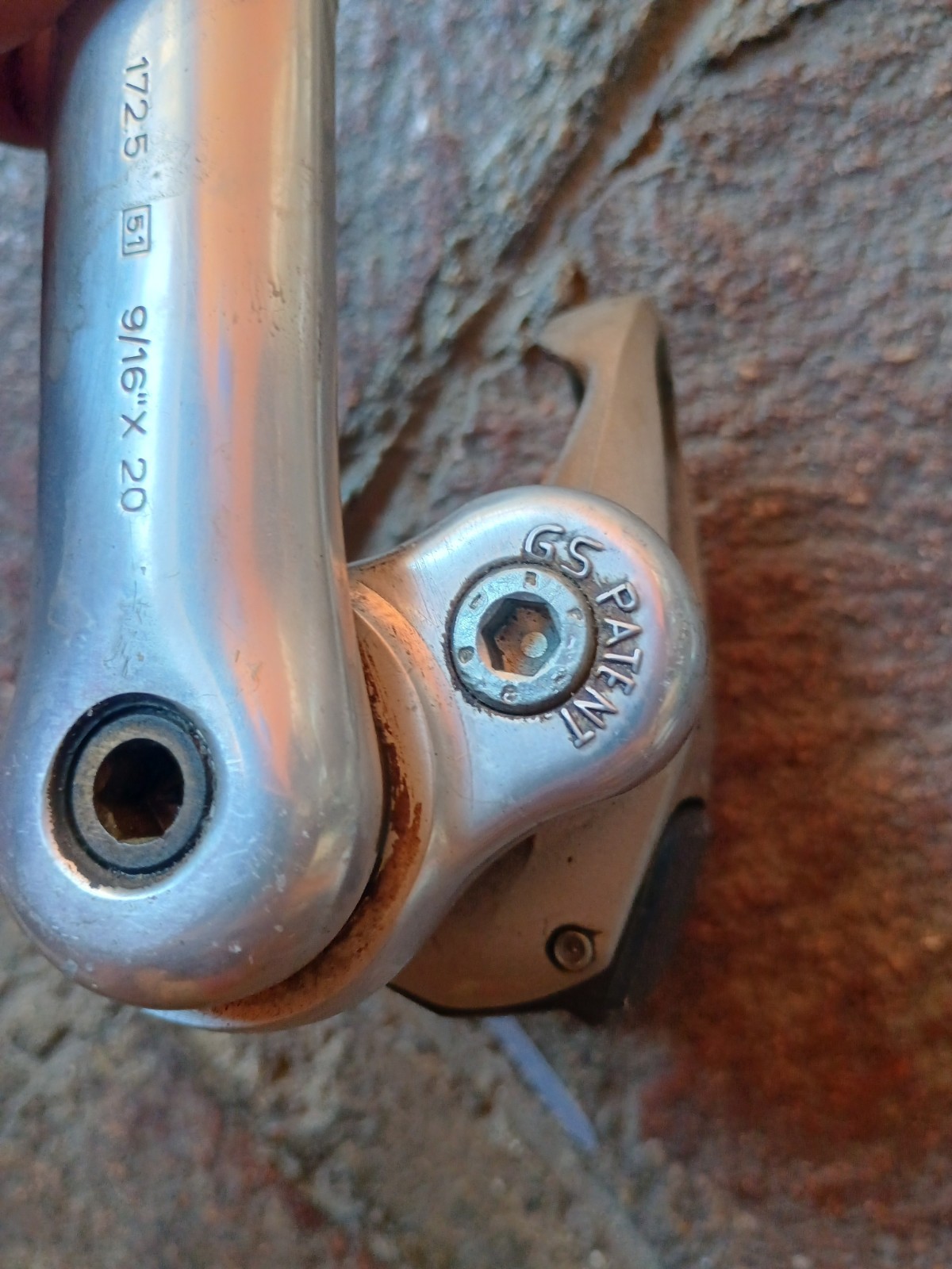 No Reserve Vintage Crankset Campagnolo C Record Crankset 172.5mm 52/39+ FD Etc