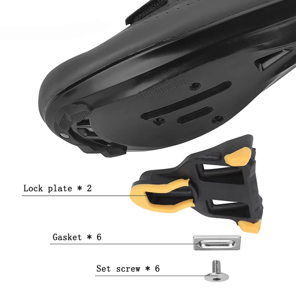 Road Bike Pedal Bicycle Locking pedals Cycling Bearing Cleats Clipless Pedal