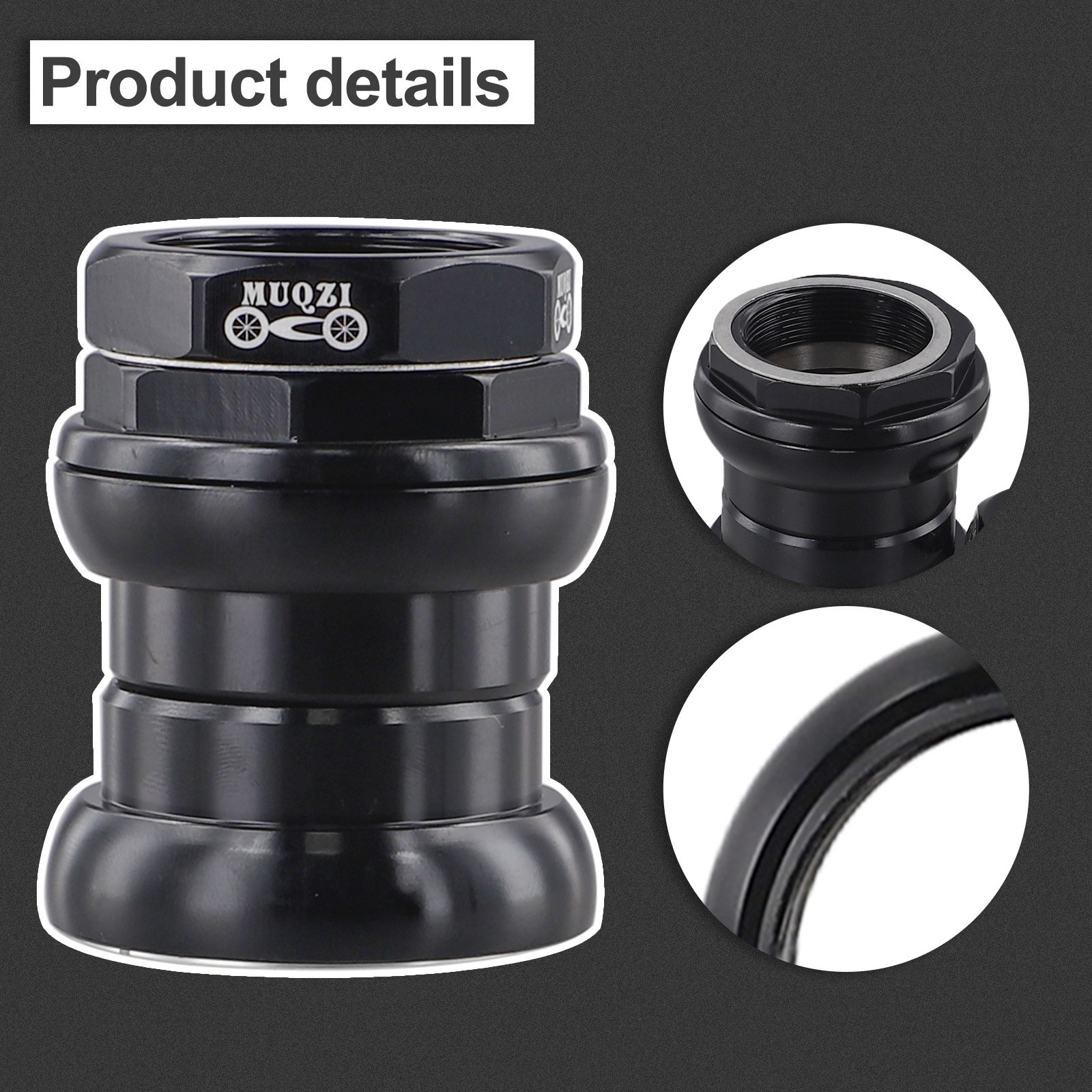 Sleek Design Aluminium Alloy 34mm Sealed Cartridge Bike Headset for Bromton