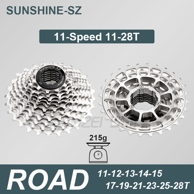 SUNSHINE Road Bike 11/12 Speed Ultralight Cassette 11-28/32/34/36T