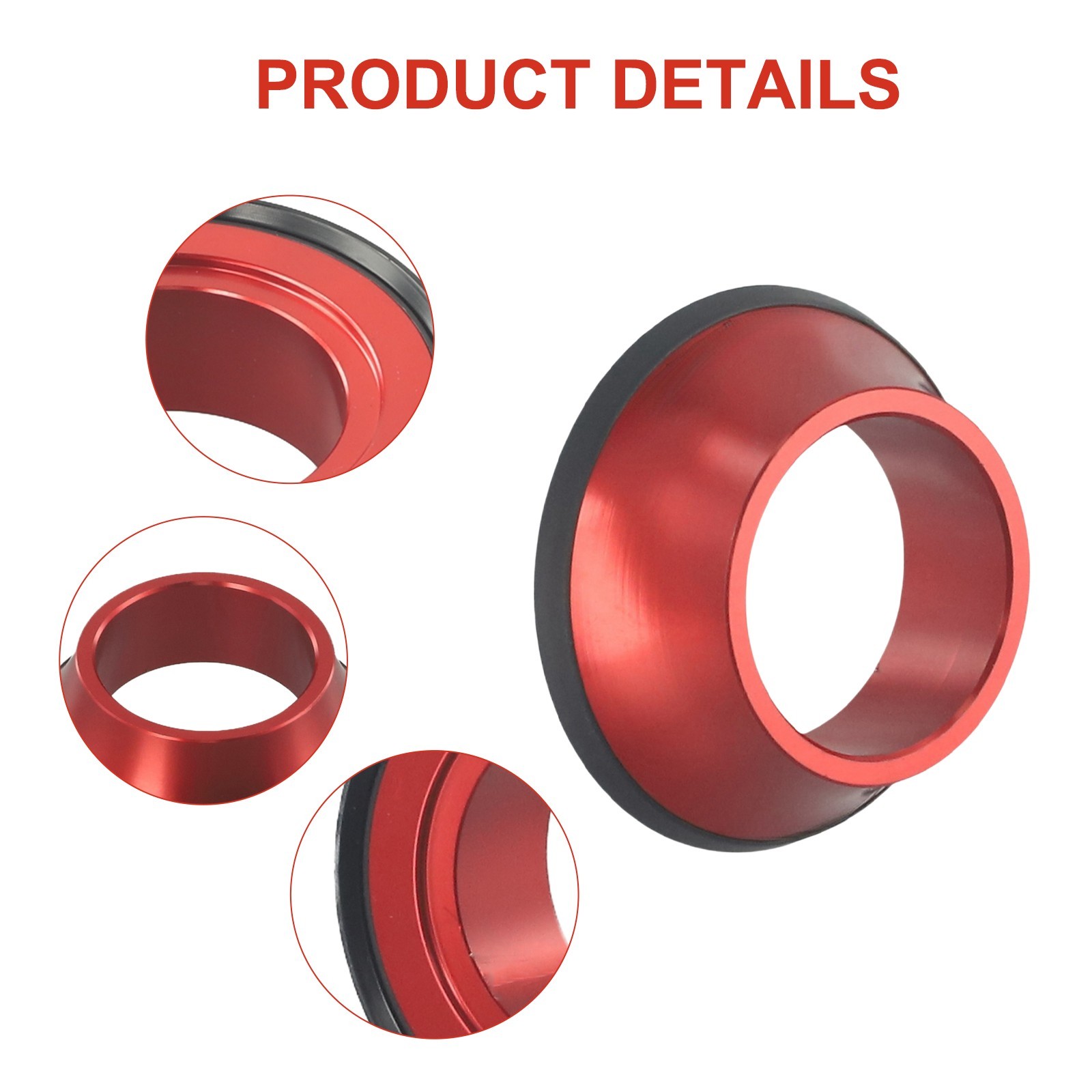 28.6mm Bicycle Headset Fork Top Cap Bowl Cover Aluminum Alloy MTB Road Bike Stem
