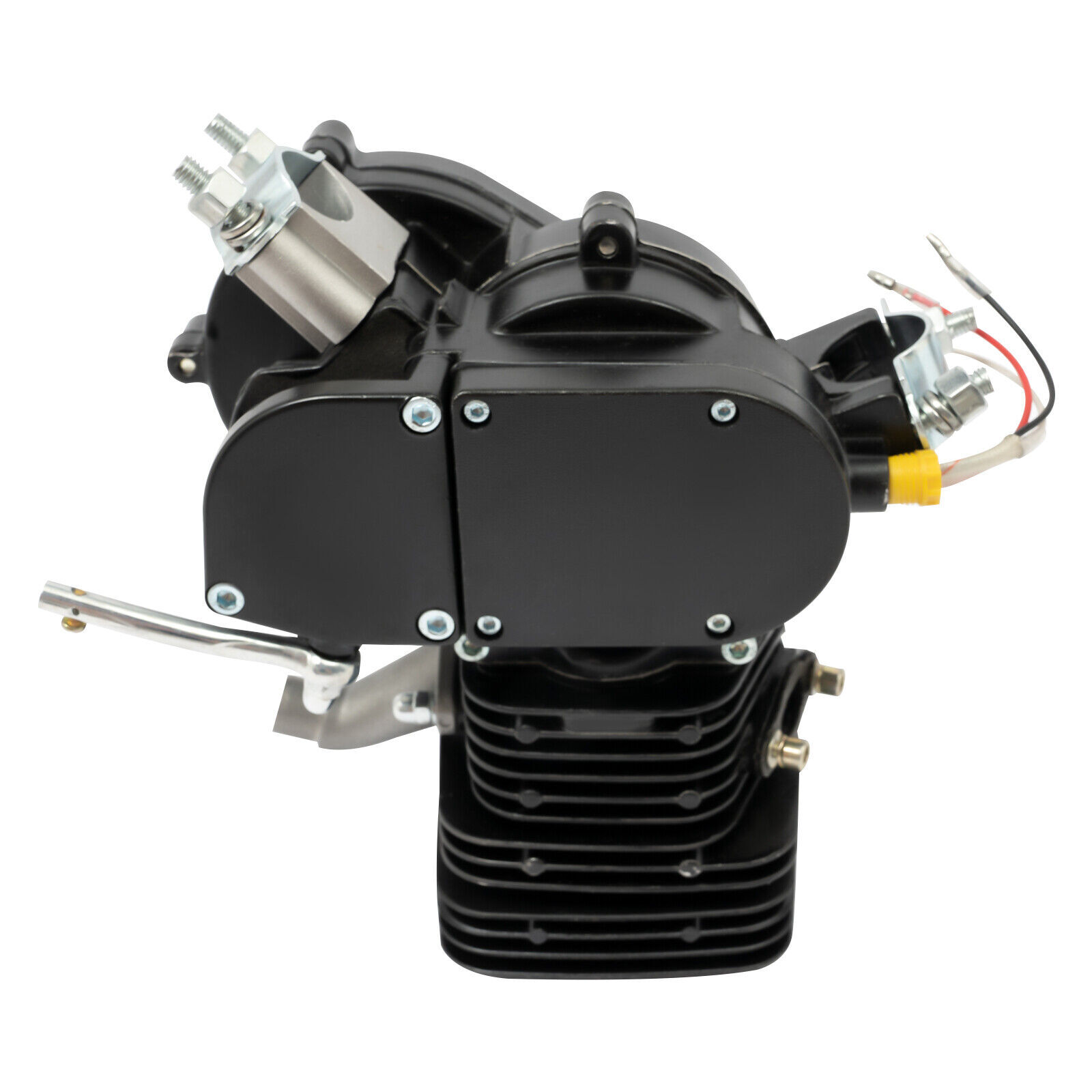 110cc Bicycle Gasoline Engine Motor Kit 2-Stroke Motorized Bike Kit Black US~