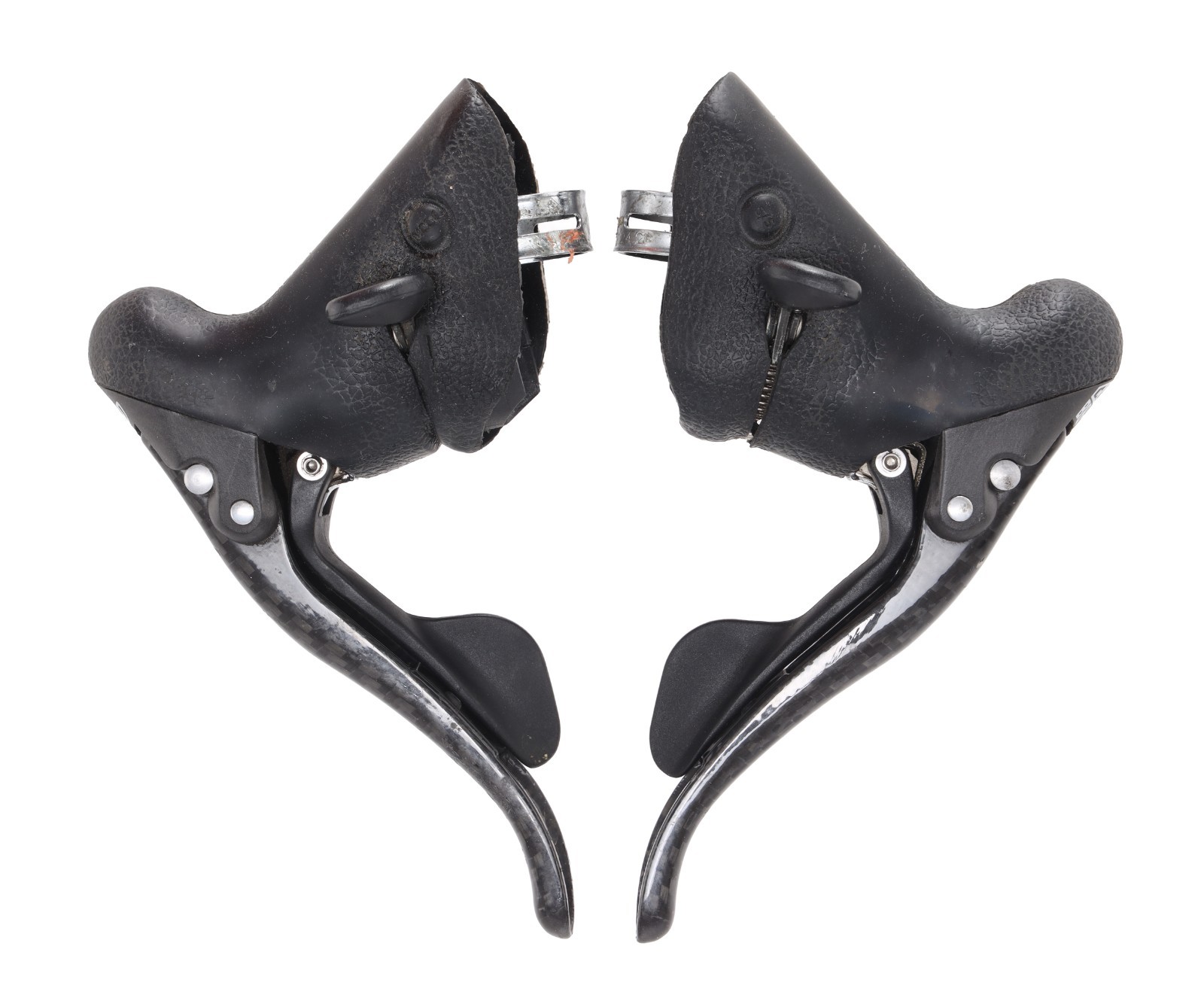 Campagnolo Record Carbon BB System 2 x 10 Speed Road Bike Shifter SET Ergopower