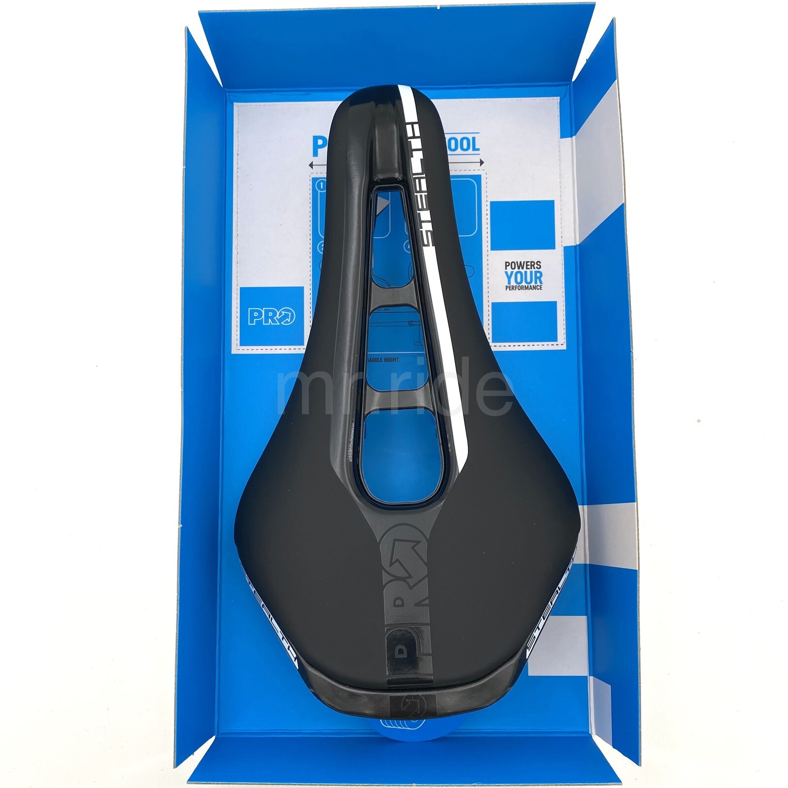 Shimano PRO STEALTH Saddle,7mm Stainless Rail,EVA Padding,Carbon Shell 142mm