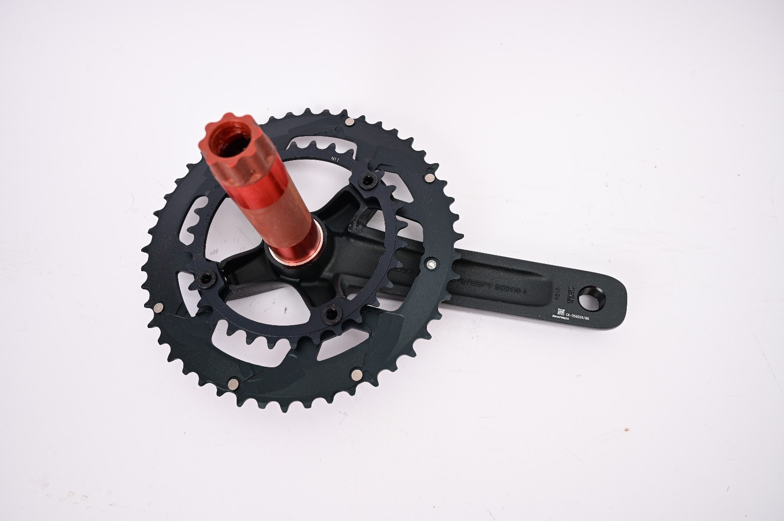 FSA Gossamer Pro 172.5mm 48/32t BB386 EVO ABS Road Bike Double Crankset NEW