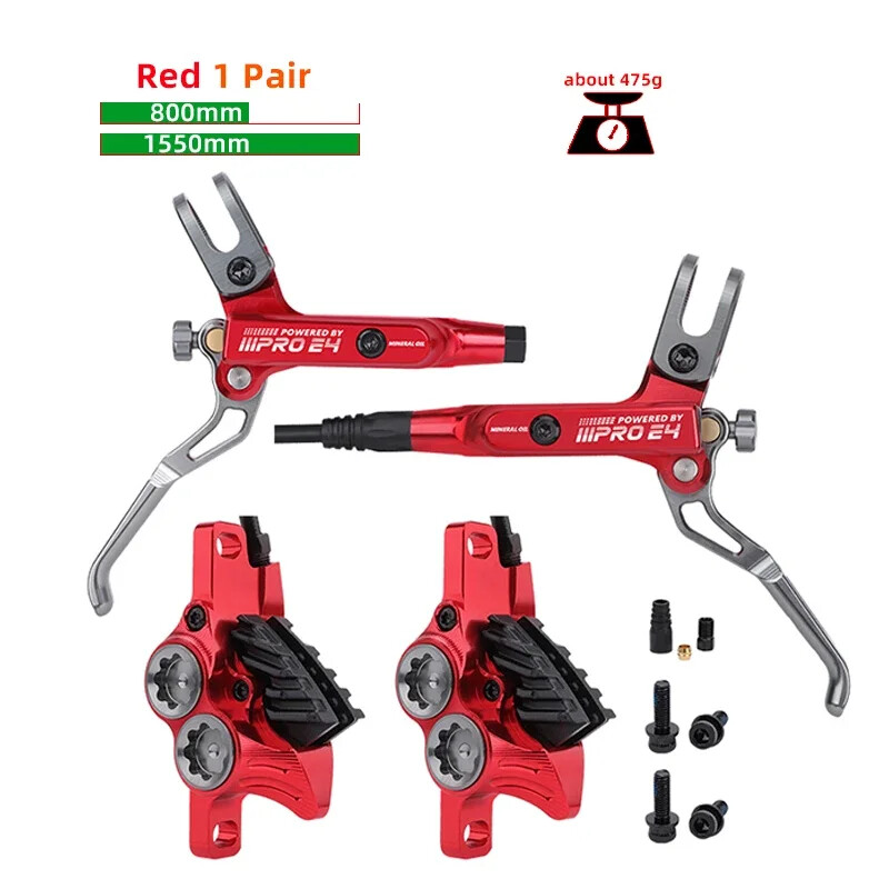 Mountain Bike Hydraulic Brake 800/1550mm Front Rear Brake Cooling Oil Pressure
