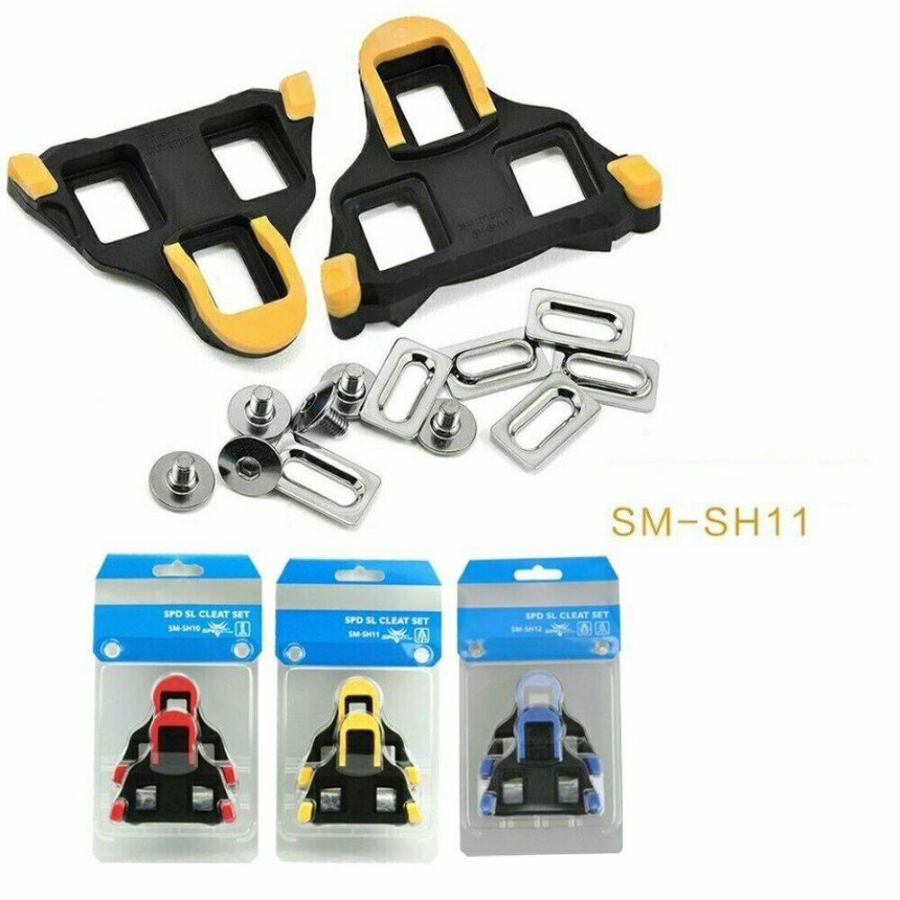 Shimano SM-SH10 SH11 SH12 SH51 Cleat Set Float SPD-SL 0/2/6° Bike Pedal Cleats