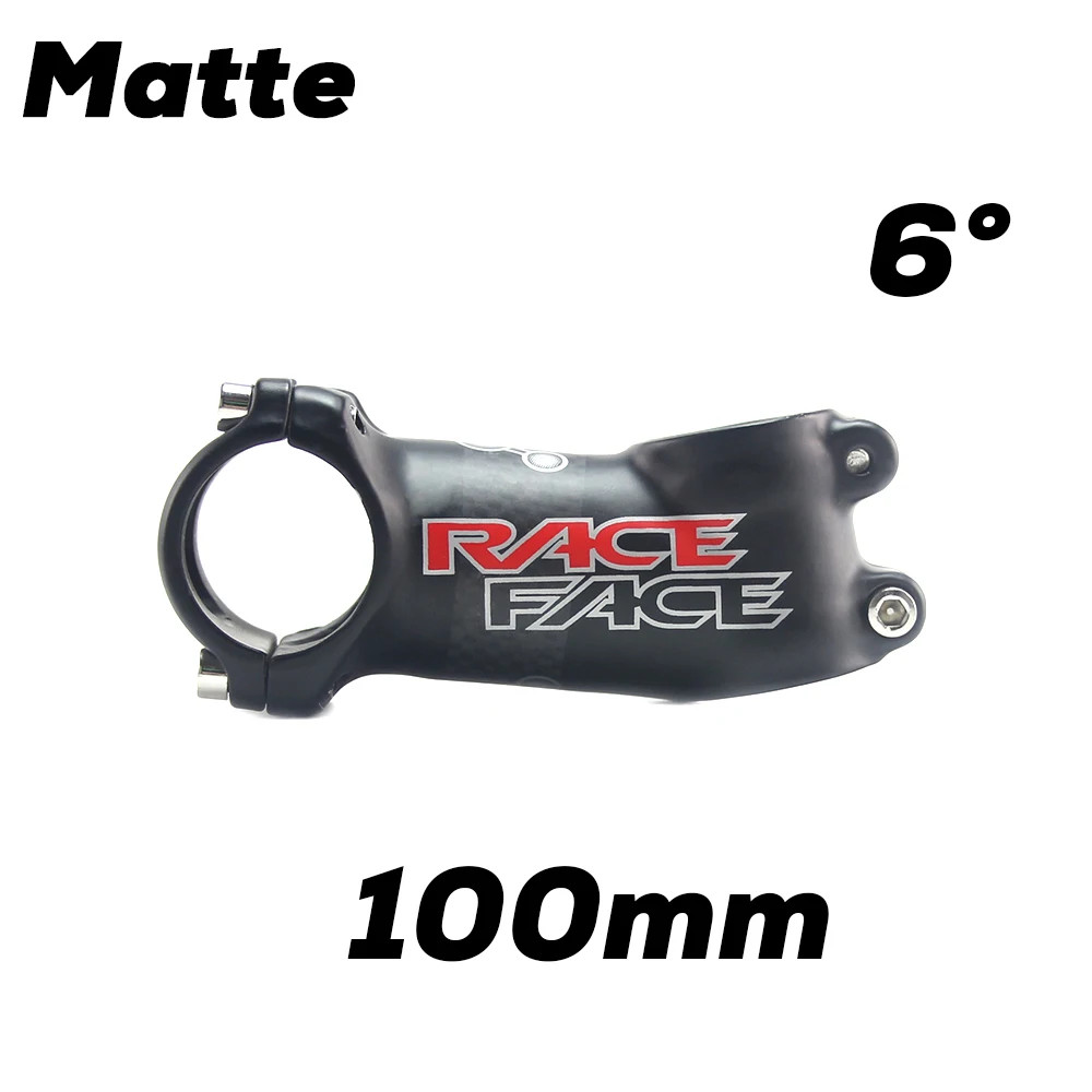 RACE FACE Next White Road MTB Bicycle Stem angle 6 Degree 17 Degree BikeStem