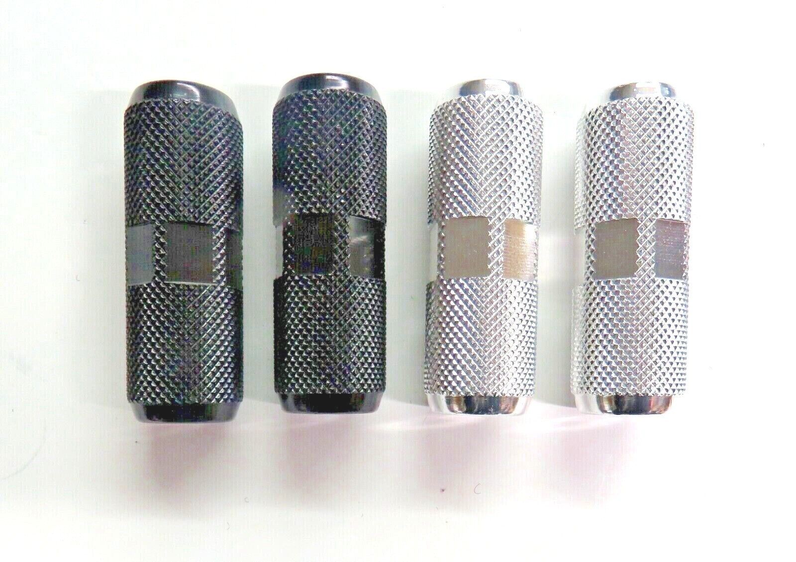 Pair BMX Old School Bike Foot Axle Pegs 3/8 » 24 T and 26 T Silver or Black