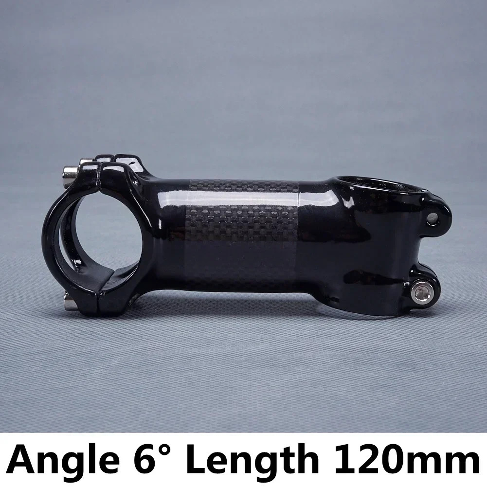 6/17 Degrees Carbon Bicycle Stem Mountain Road Bike Stem Length 60-120mm