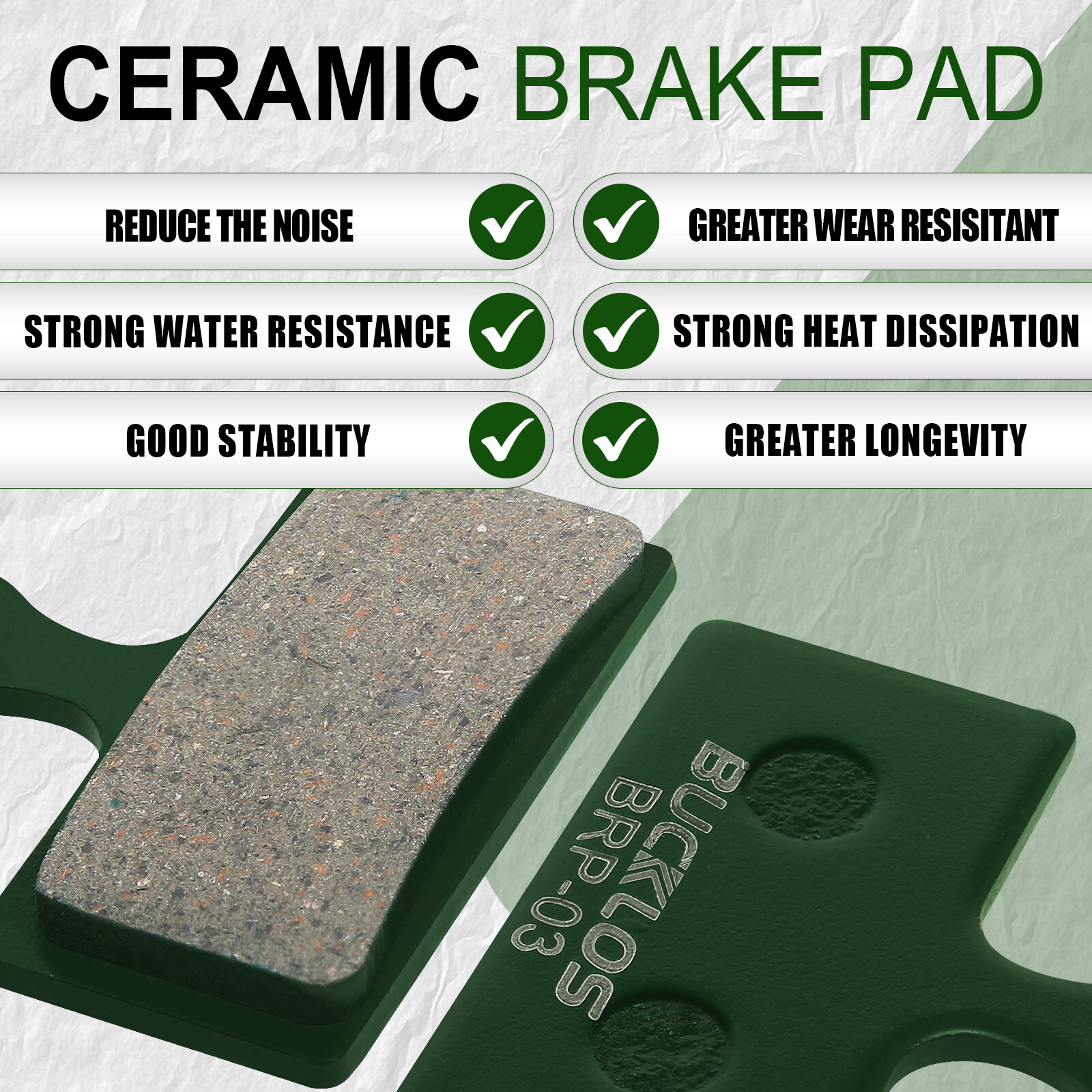 2 Pairs Brake Pads Resin/Ceramic/Sintered-metal for Shimano G01S F01A BR-M8000