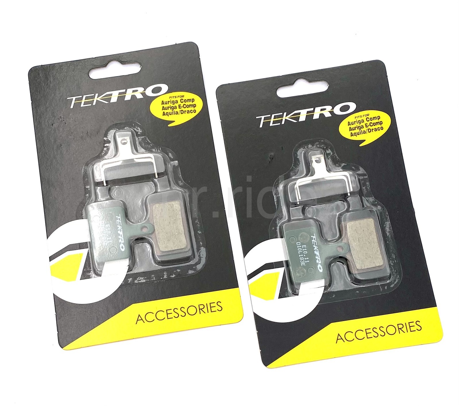 2Pair Tektro Bike E10.11 Disc Brake Pads w/ Spring OrionSL/Orion/Volans/Auriga