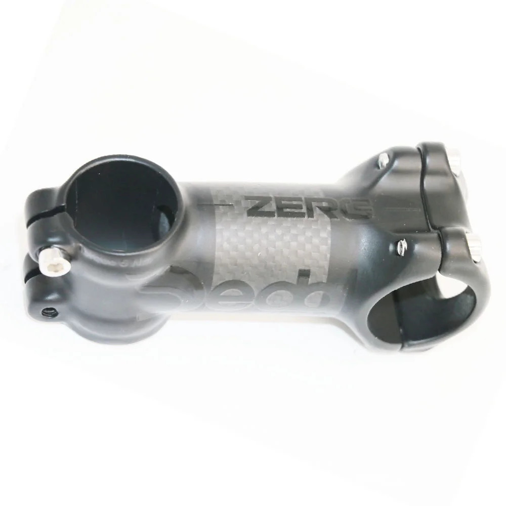 Carbon Stem Mountain / Road Bicycle Stem 6 / 17 Degrees Length 60-120mm