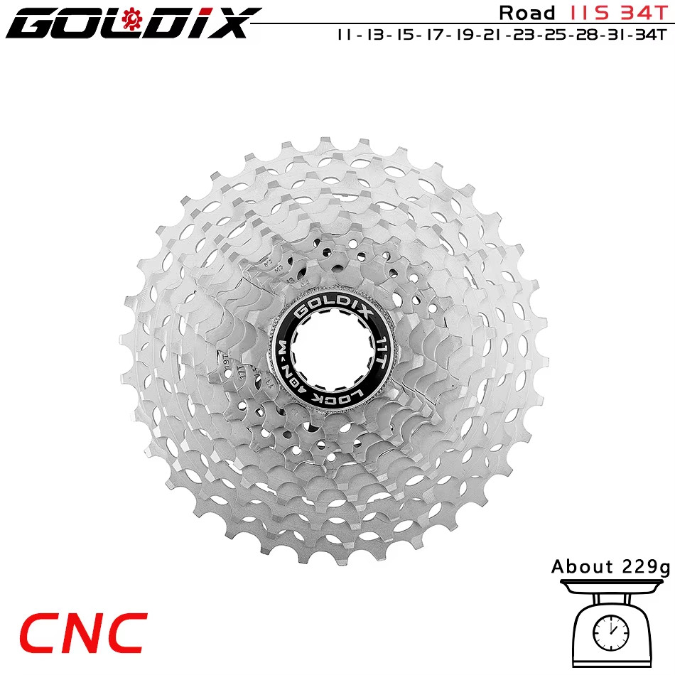Ultralight CNC Road Bike Cassette 11/12 Speed K7 11S 12S 28T/32T/34T/36T Cassett