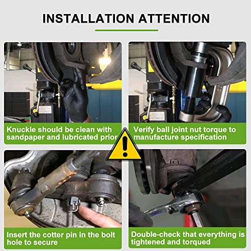 4pcs Front Suspension Kit For Hyundai For Santa Fe 2001-2006 (w/Parts Lower