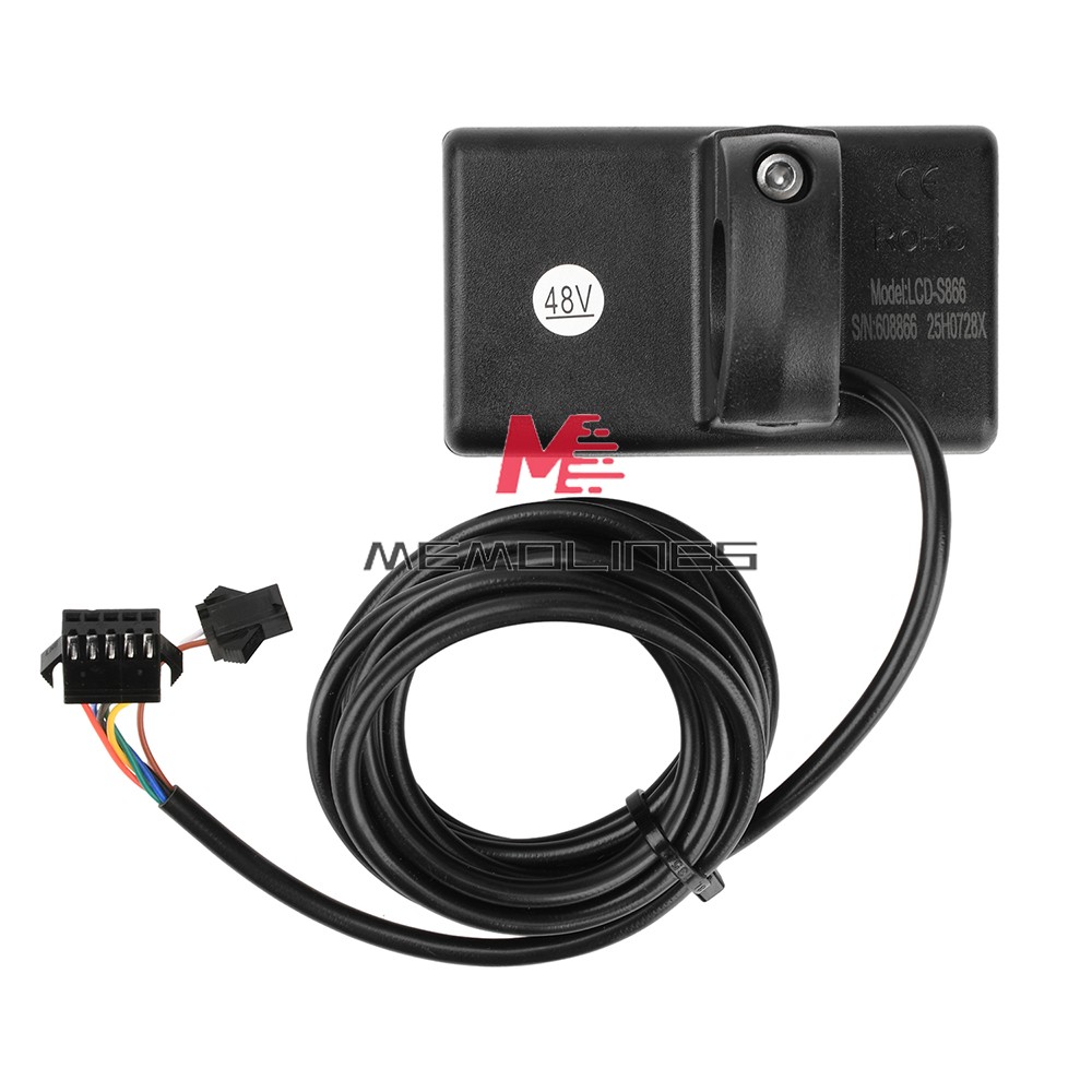 36V 48V 64V 40A 30A 20A Brushless Motor Controller E-Bike S866 LCD Display Meter