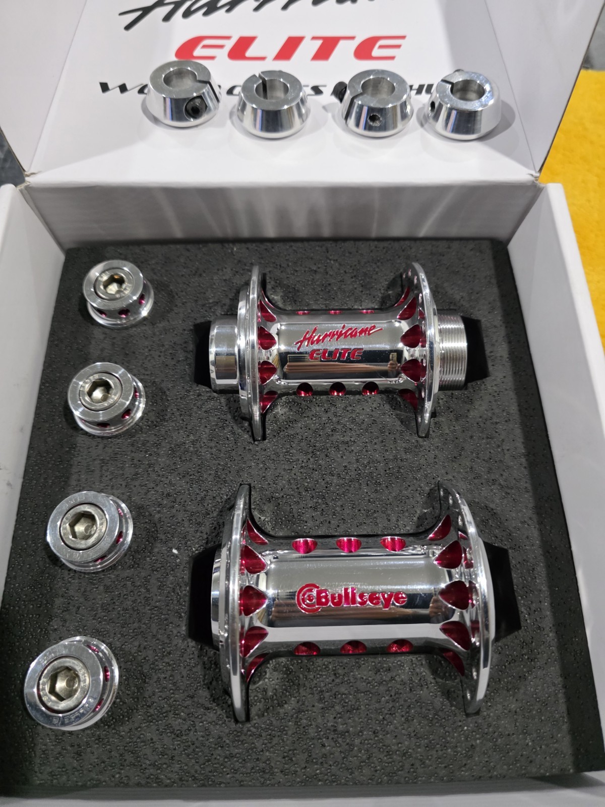 BULLSEYE🎯 Custom Show Polished Hurricanes &Matching Custom Stem BMX se Bikes Gt