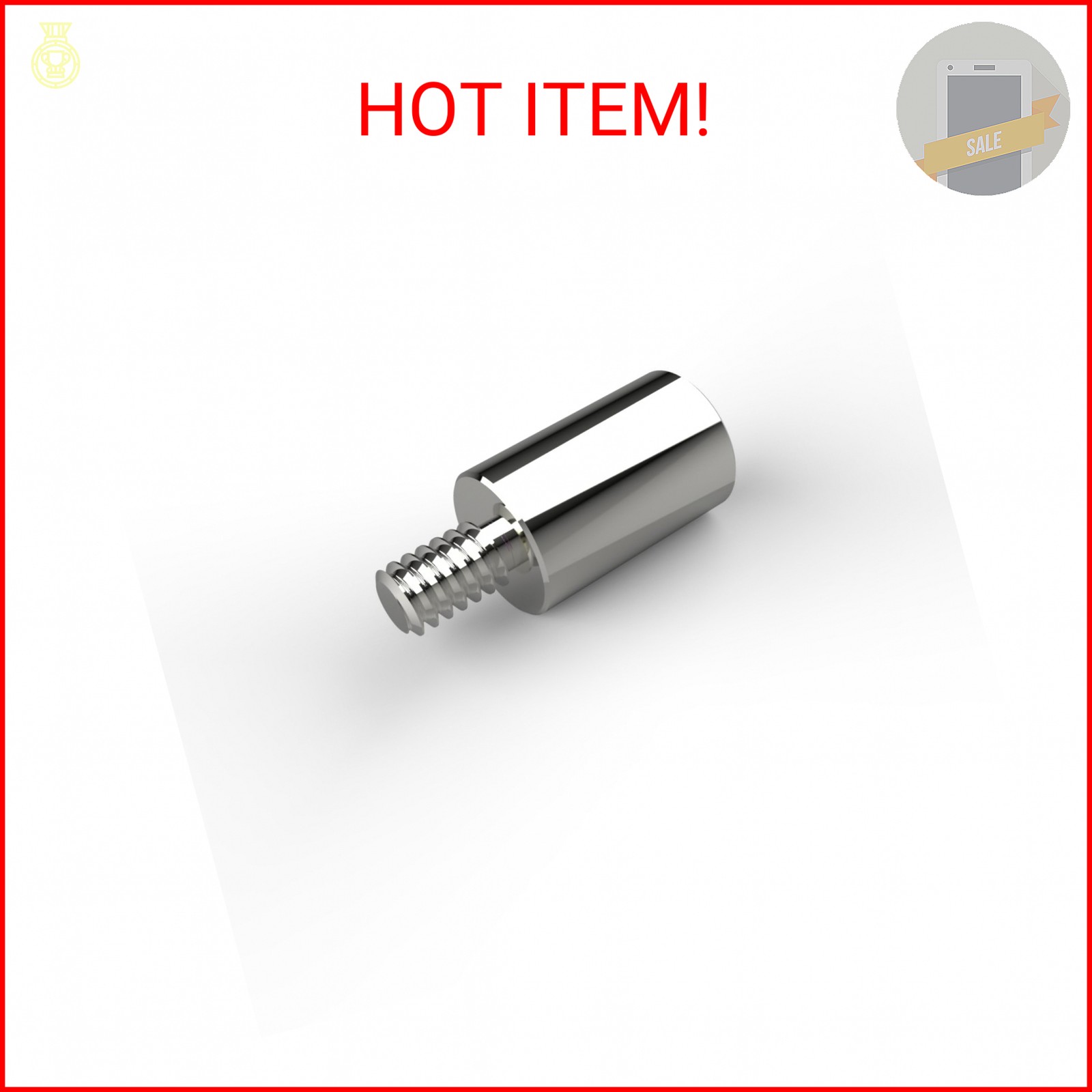 Gear Shift Lever Foot Peg Extension for Harley Davidson – Chrome Steel (Chrome-p