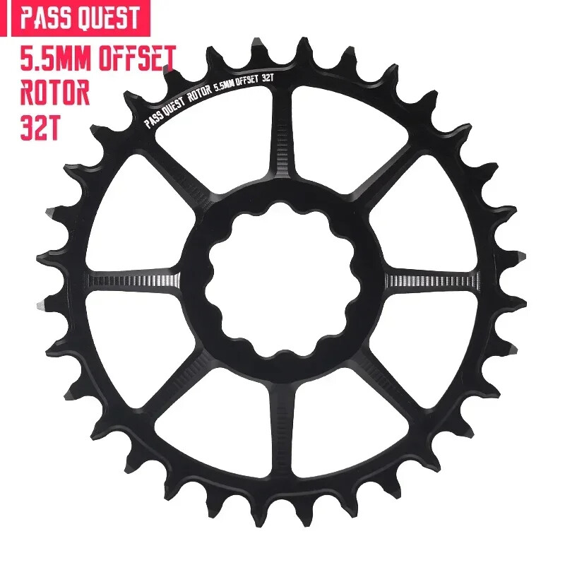 5.5mm OFFSET Round Bicycle Sprocket 28T-36T Suitable for Crankset Bicycle Parts