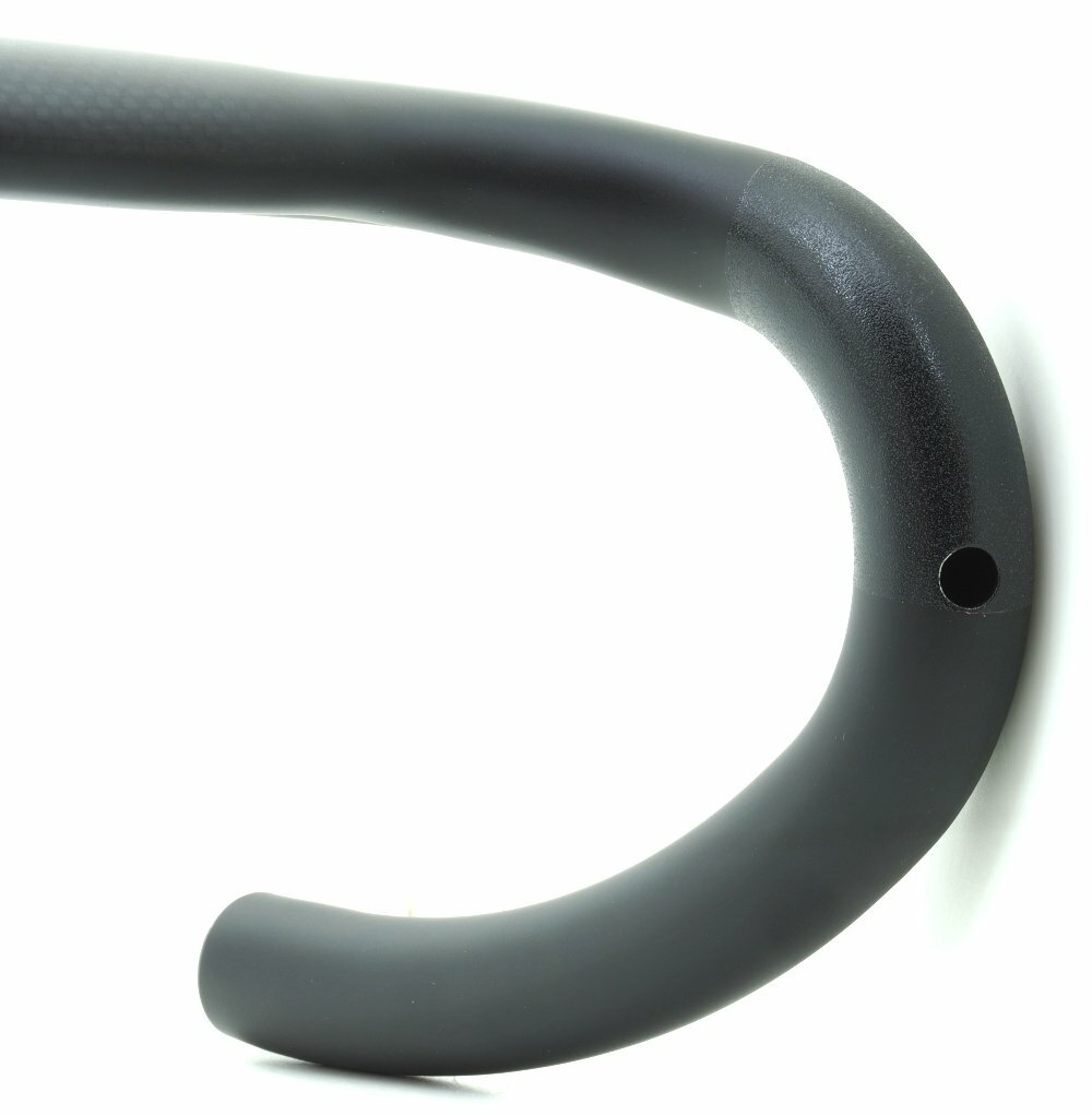 Pinarello MOST JAGUAR XC AERO ALU CARBON 3K Handlebar 42cm O-O fit di2 ,Black