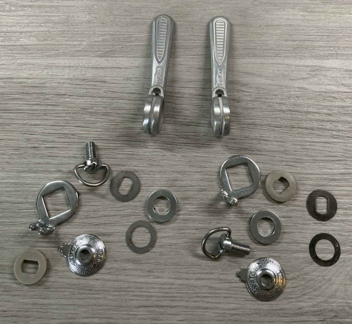 SUNTOUR DOWN-TUBE SHIFTERS BRAZE-ON FRICTION