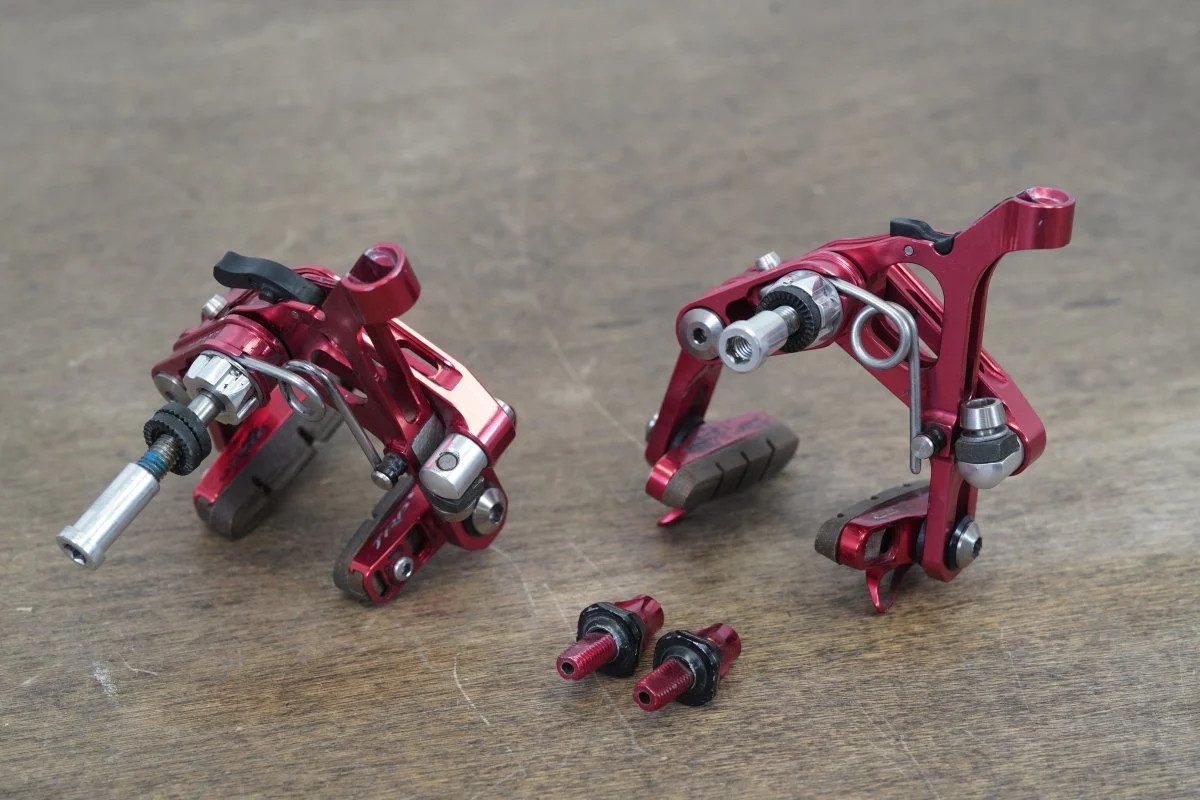 TRP R960 Titanium Hardware Standard Center Mount Rim Brake Calipers