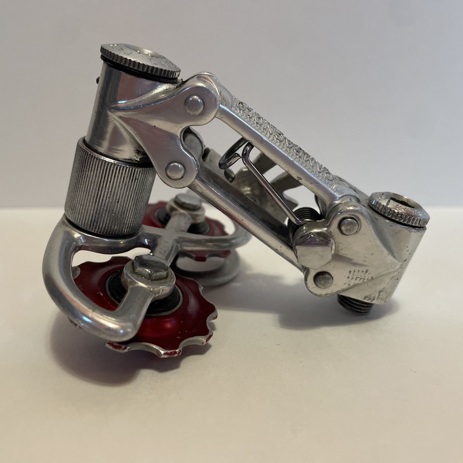Vintage Campagnolo Nuovo Record Rear Derailleur with Bullseye Pullies