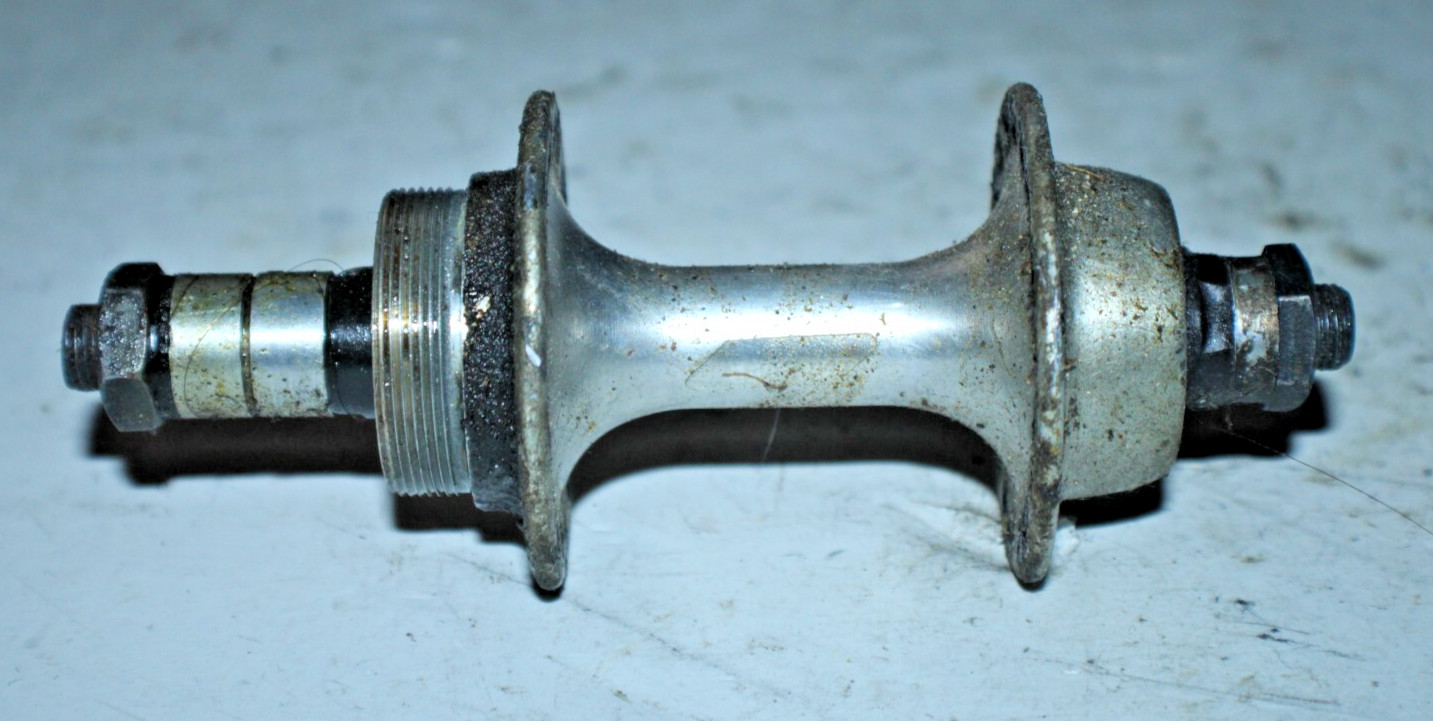 Vintage Rear Road Bike Hub Freewheel Silver 36H 134mm 6 Speed Fast USA Shipping!