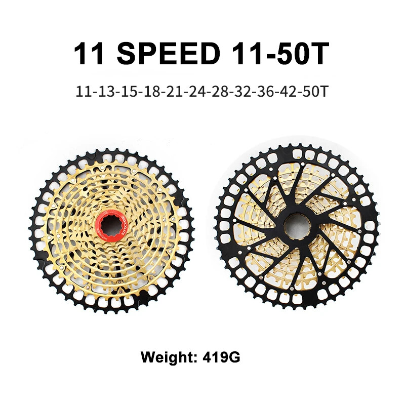 11 Speed 12Speed Bicycle Cassette Ultralight Freewheel HG MTB Cassette CNC Steel