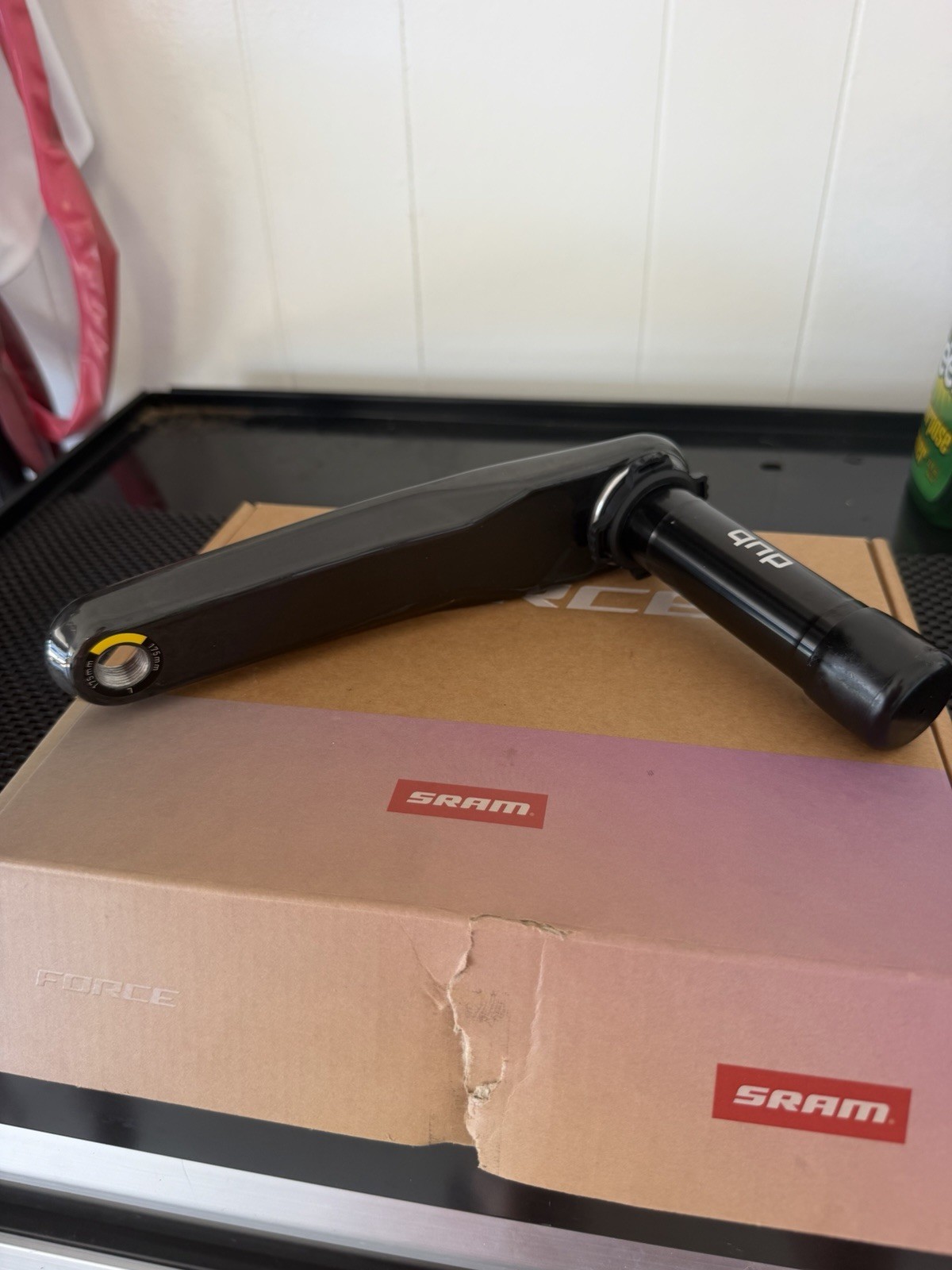 SRAM Force E1 DUB Carbon Power Meter Crank Arms 175mm