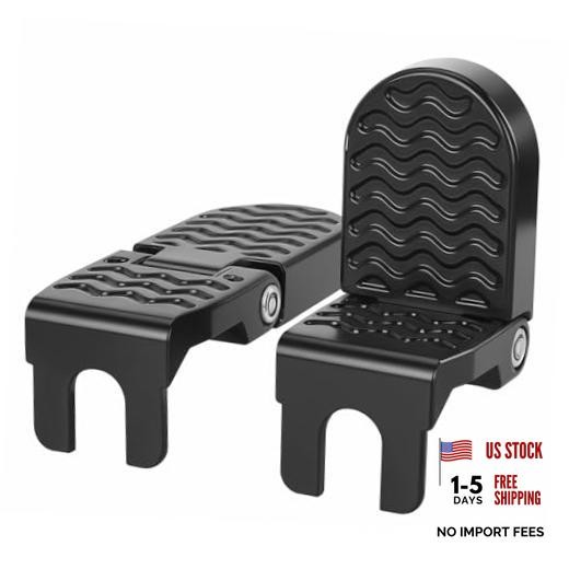 2PCS Bike Foot Pegs, Aluminium Alloy for Bicycle Pegs, Non-Slip Ebike Pegs for