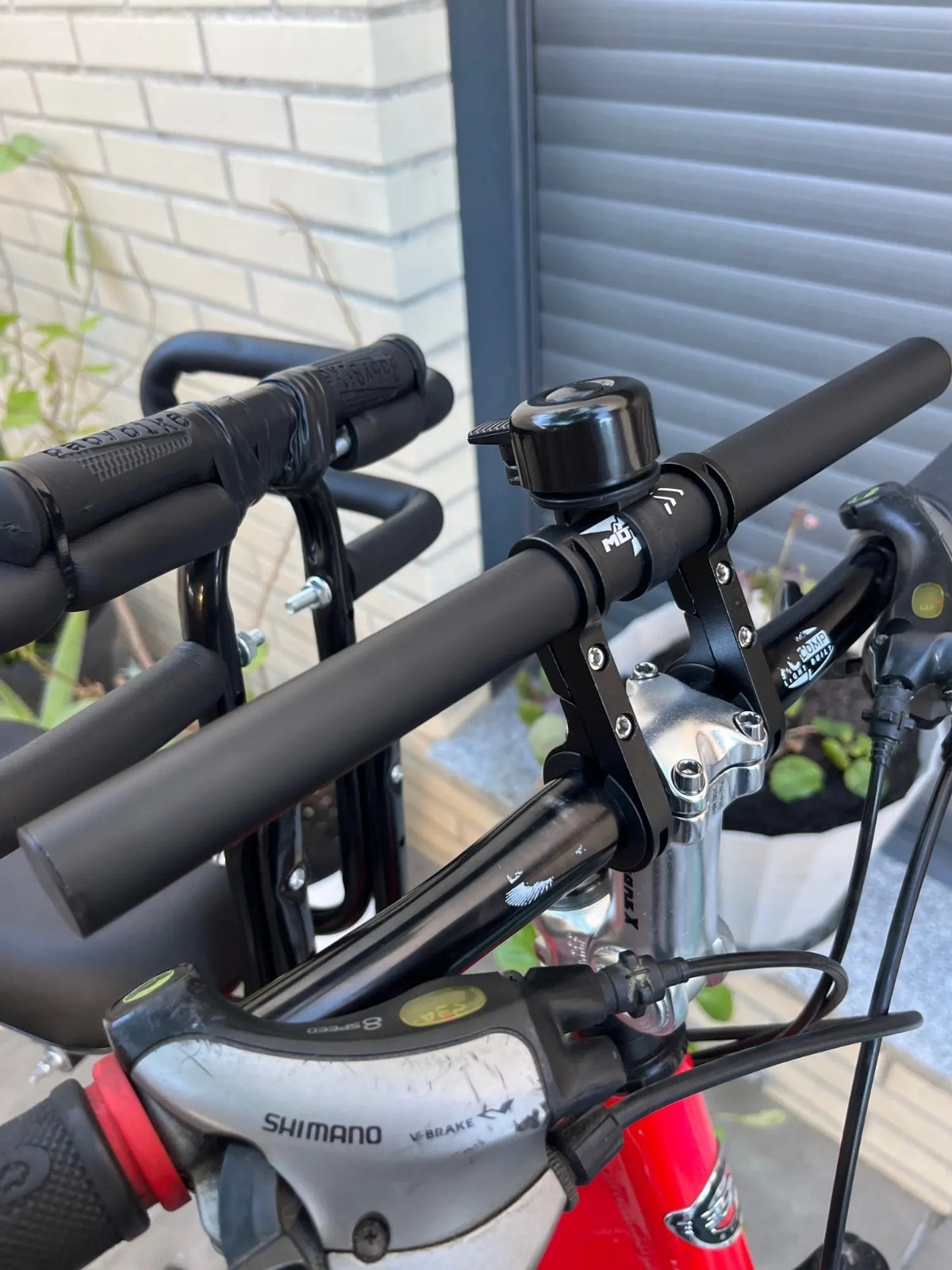 Bicycle Handlebar Extender Bracket MTB Headlight Mount Extension Bar Rack