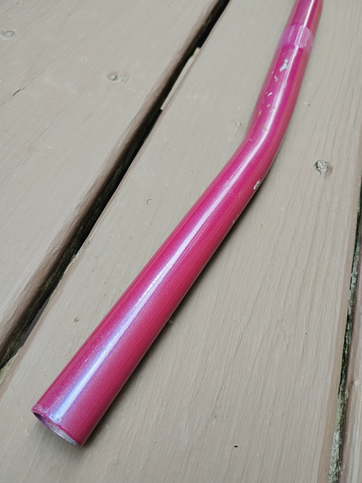 Vintage 1990’s Chromoly MTB Hybrid Flat Handlebar, 570mm Length, 25.4mm Clamp
