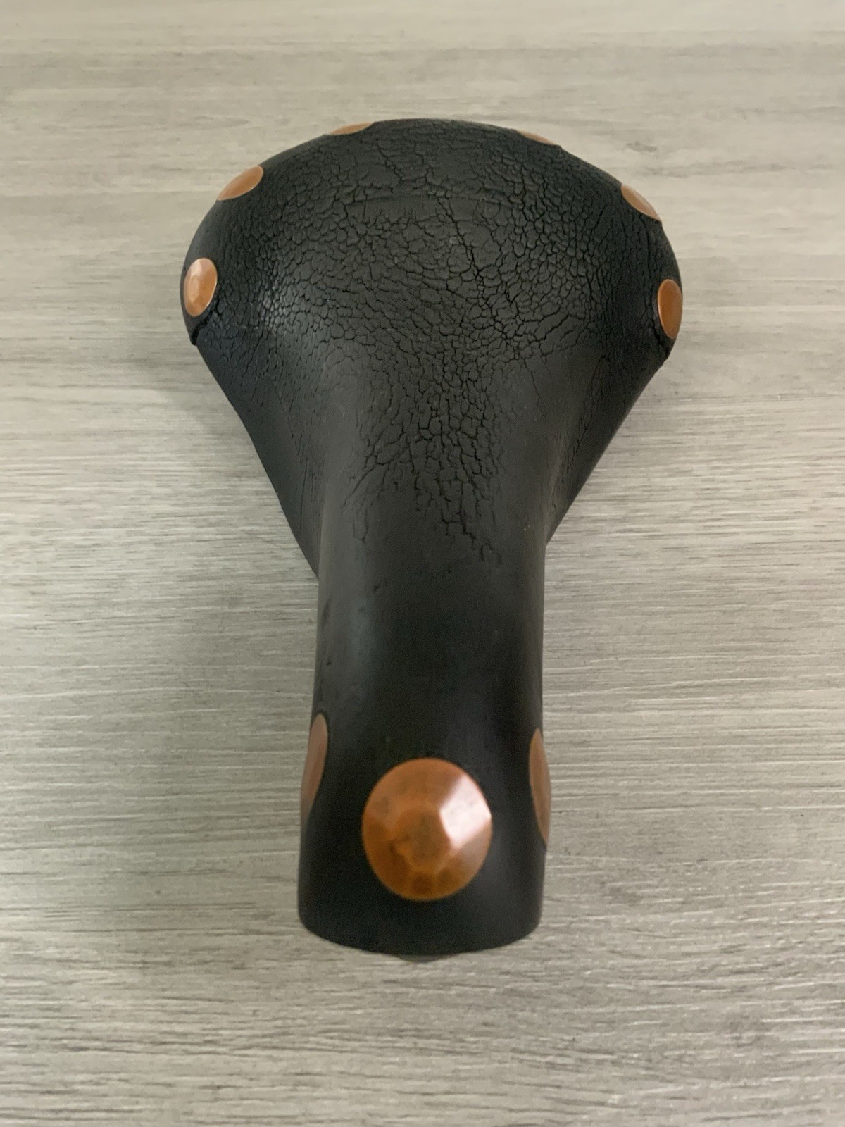 BROOKS PROFESSIONAL SADDLE 572 GRAM BLACK SUEDE LEATHER 153 MM X 275 MM