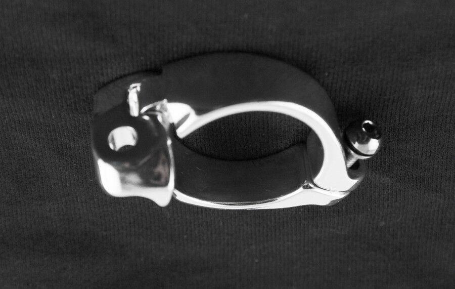 34.9MM Braze On Front Derailleur Clamp Adapter Aluminum Alloy 32g Road Bike New