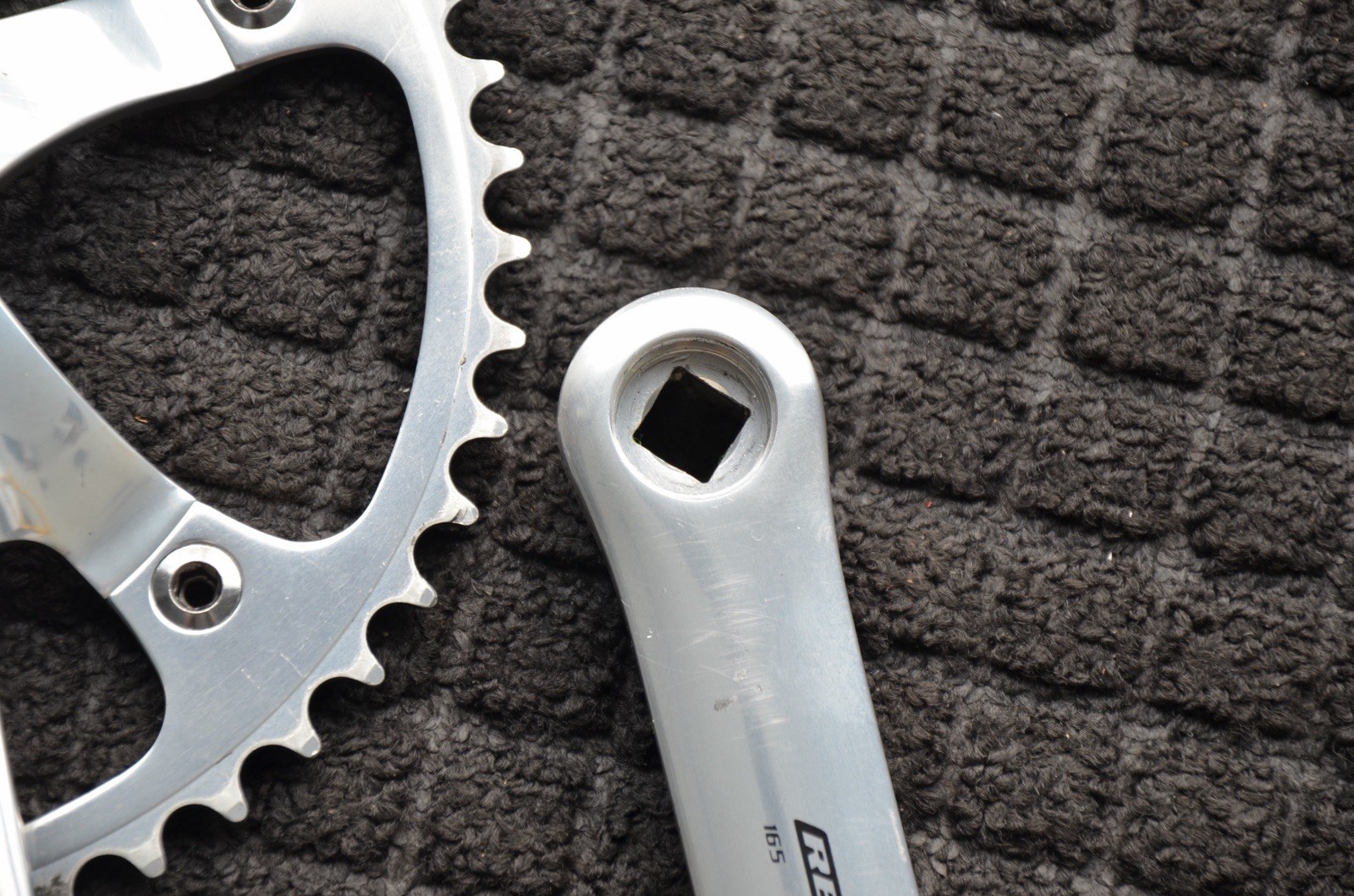 Campagnolo Record Pista 165MM Track Crankset 48T Fixed Gear
