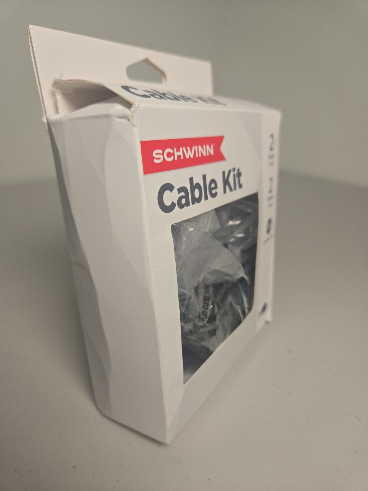 SCHWINN 2 BRAKE CABLE & SHIFTER SET BLACK 30″ and 80″