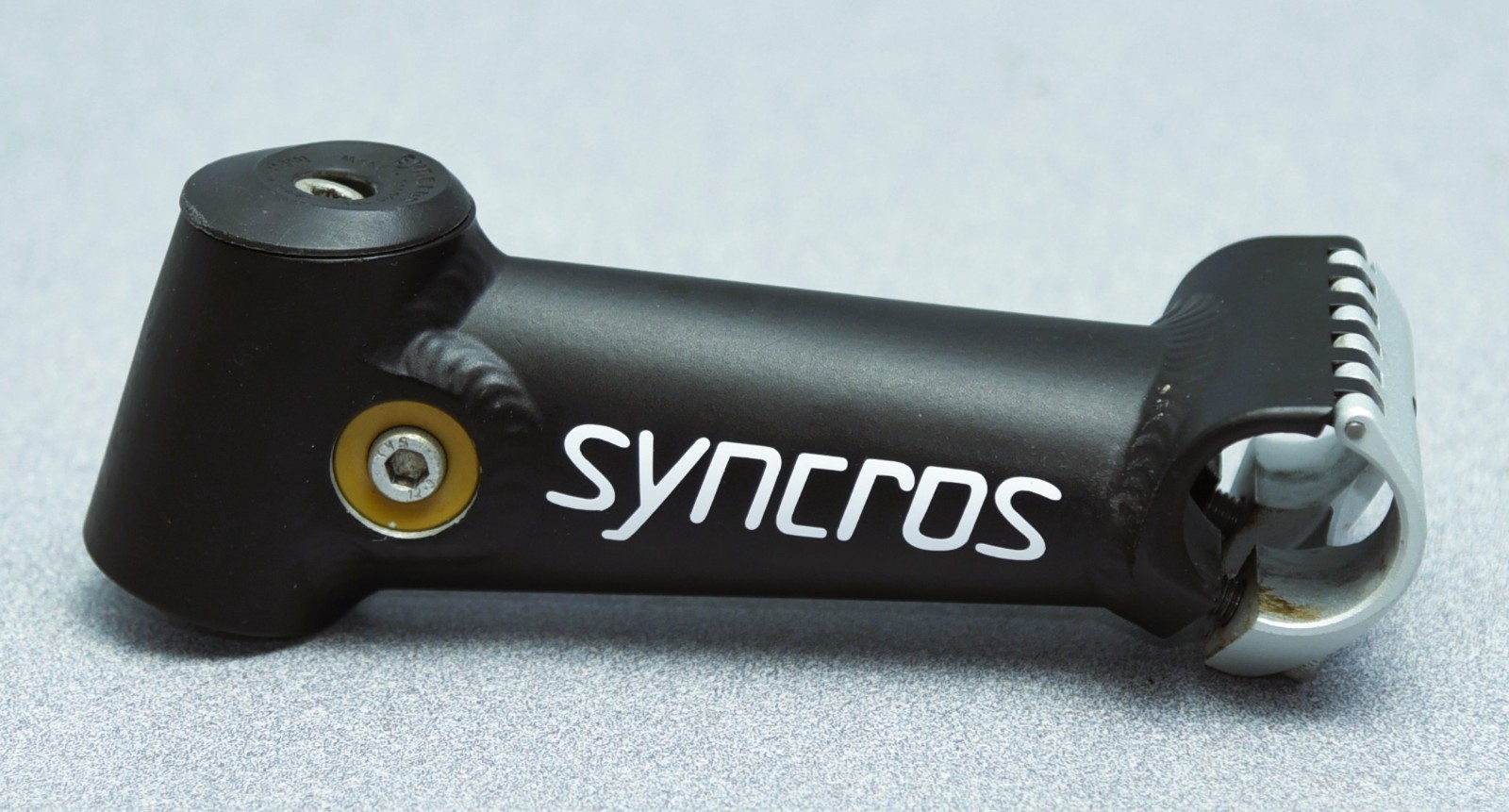 SYNCROS Cattlehead Hinge Stem, 1 1/8″, 130mm x 15 Degree, 25.4mm Clamp, vintage
