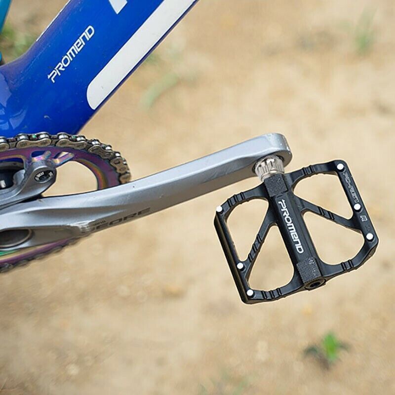 Road Mountain Bike Pedals Flat Aluminum Sealed Bearing 9/16″ For MTB BMX