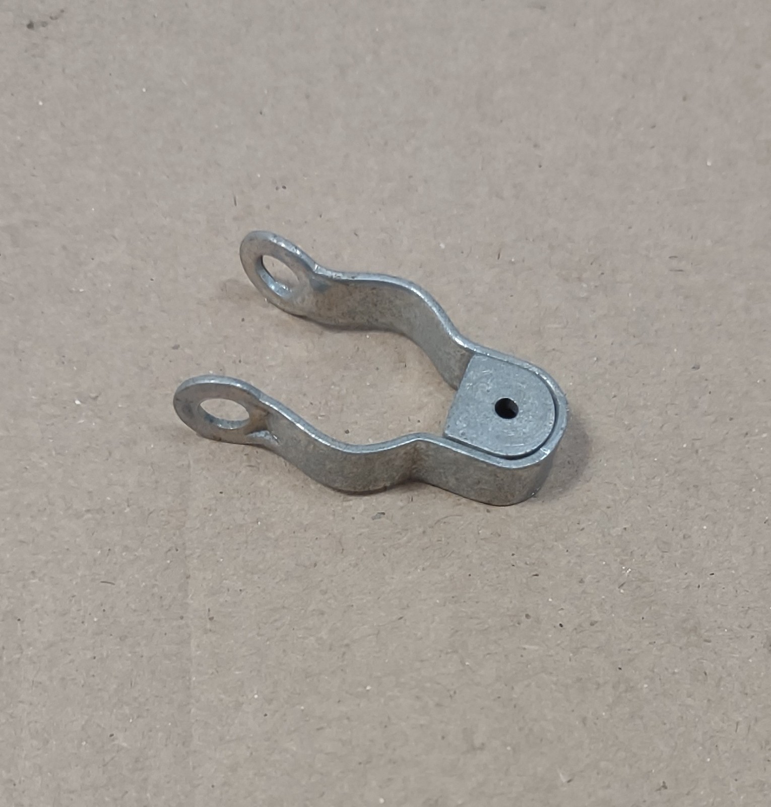NOS Vintage Bike Derailleur Shifter Chainstay Cable Stop Bicycle Chrome New