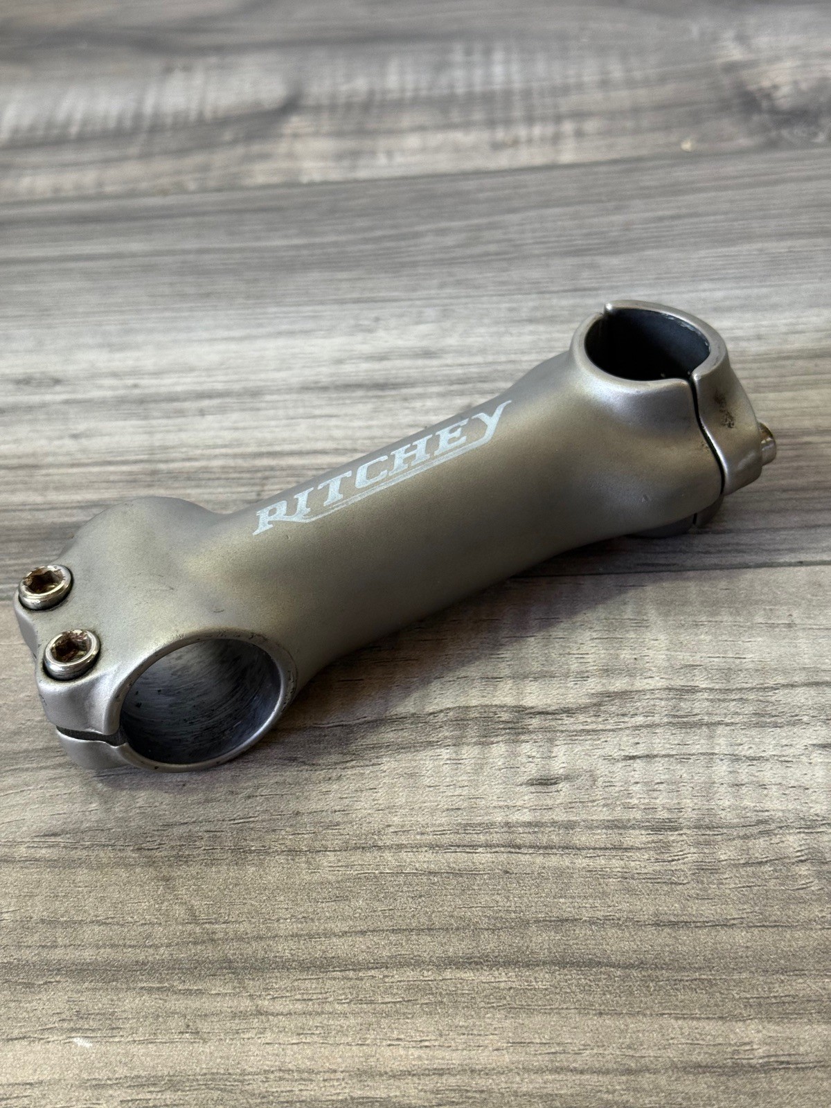 Ritchey Threadless MTB Stem 105mm 1 1/8 5 Degree 25.4 Satin Gray