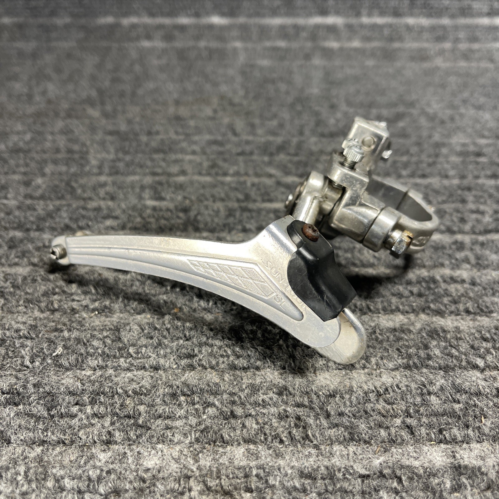 Vintage Suntour SL Derailleur Front Bottom Pull 28.6mm Clamp Touring Road Bike