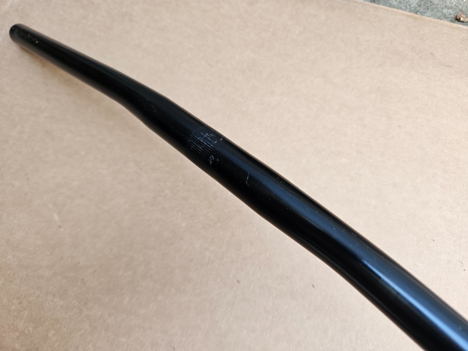 Vintage 90s ZOOM 155 Aluminum Mountain Hybrid Bike Flat Bars 58cm x 25.4mm Black